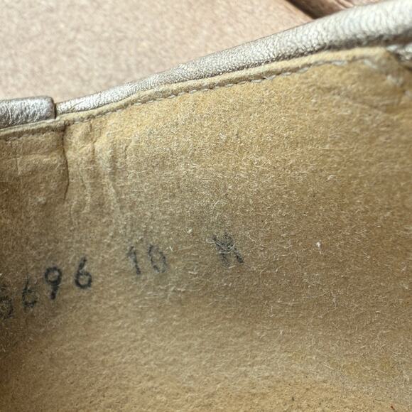 Stuart Weitzman Metallic Women's Shoes Gold 10 M - Picture 8 of 8